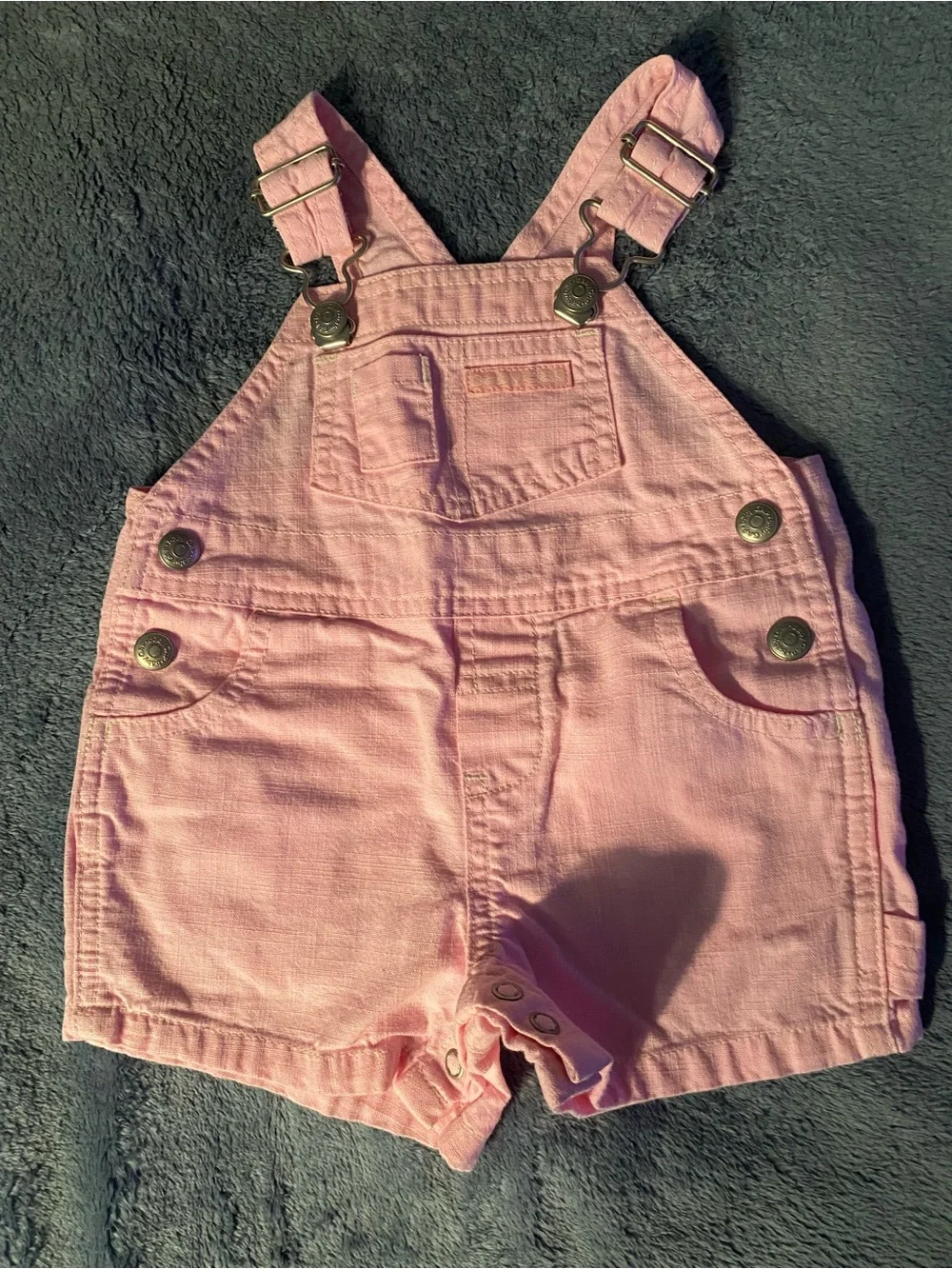 GAP Y2K Vintage Baby Girl Overalls shorts - 100% Cotton, Size 0-3 months